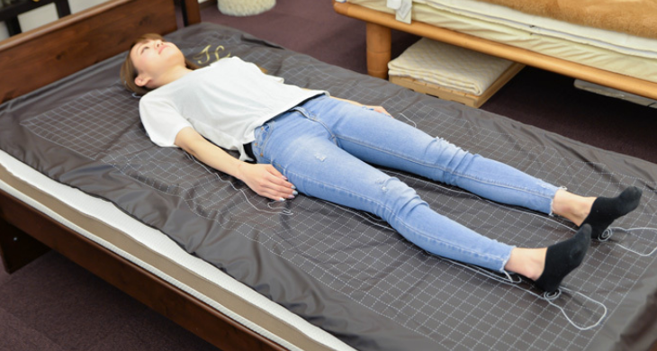 マットレスの体圧分散測定方法